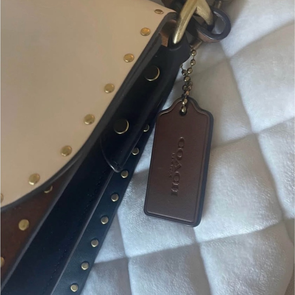 Coach White and Brown Crossbody Bag - Picture 5 of 7